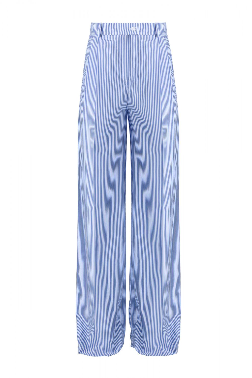Wide Trousers with Stripes